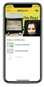 PostIdent Procedure to verify your identity when setting up a bank account in Germany